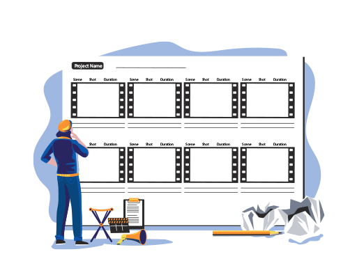 Storyboard planning